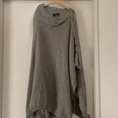 agnes b. グレー カーディガン　ボレロ