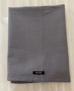 miu miu 保存袋　グレー57×45.5のサムネイル