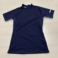 Under Armour コンプレッションシャツ YLG ネイビーのサムネイル