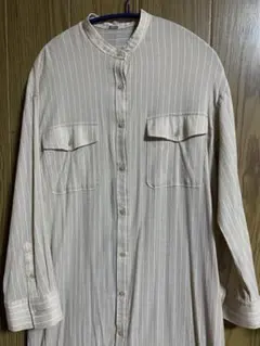 ミラオーウェン★ロングシャツワンピース　羽織にも