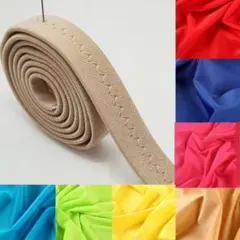 ☆藤香様 専用☆ ドレス用ゴム紐 水色 1cm幅