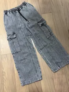 Calvinspin グレー カーゴパンツ150