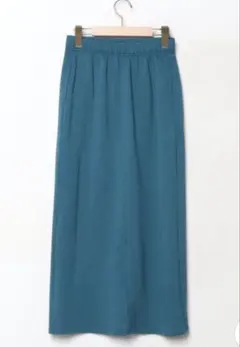 アーバンリサーチURBAN RESEARCHロングタイトスカート ブルー系