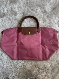 LONGCHAMP プリアージュMトートバッグ ピンクのサムネイル