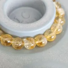 A*i様 天然石 シトリン ブレスレット 288a 9mm