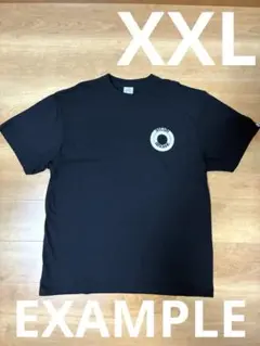 【激レア‼️】EXAMPLE サークルロゴTシャツ ブラック XXLのサムネイル