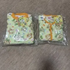 いないいないばあっ! ワンワン パジャマ スリーパー 100cm