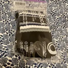 ファミマ　冬の色　ラインソックス 25-28cm