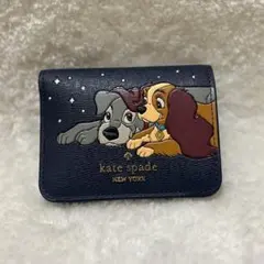kate spade × Disney 二つ折り財布　わんわん物語