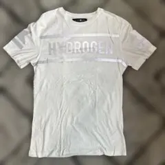 HYDROGEN ハイドロゲン　ホワイト TシャツLサイズ