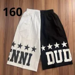 SISTER JENNI ハーフパンツ　半ズボン　160 ダンス 白黒