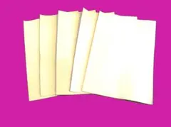 特別企画　牛カーフ革クラフト用　A4　薄手　ナチュラルホワイト　2枚