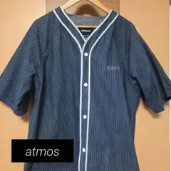 ■atmos■ DENIM BASEBALL SHIRT 2XLのサムネイル