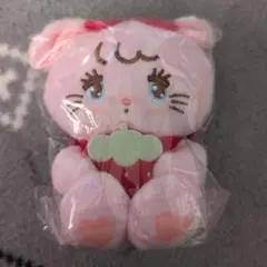 Mikko Illustrations ぬいぐるみ ピンク