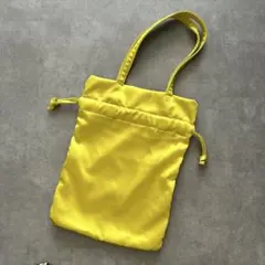 フリーズマート　バッグ　イエロー 巾着のサムネイル