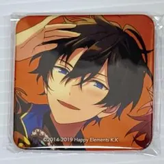 あんスタ 氷鷹 北斗 アニメイト特典 アルバム スクエア 缶バッジ