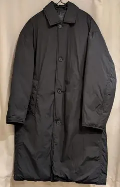 無印良品 軽量ダウンステンカラーコート（帯電防止裏地）XS・黒