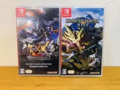 k0116-27★Switch ソフト モンスターハンターXX/ RISE 2点