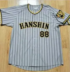 阪神タイガース ビジター レプリカユニフォーム 矢野燿大＃88☆新品☆Ｌ 阪神タイガース ビジター レプリカユニフォーム 矢野燿大＃88☆新品