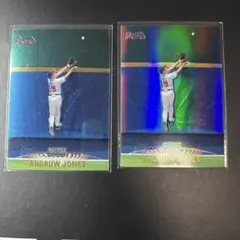 ANDRUW JONES topps chrome refractor 1999