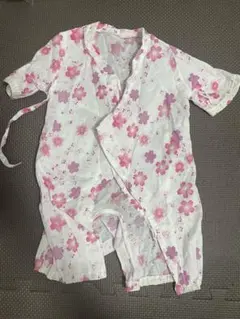 花柄甚平 50-60cm 3-6kg用