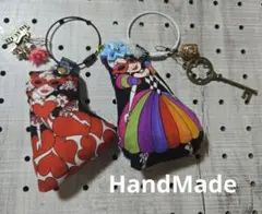 ハンドメイドロラライハリスぷっくりホルダー約12×7cm 6