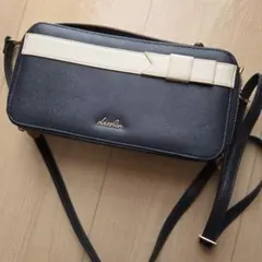 ダズリン ショルダーバッグ お財布 スマホショルダー 長財布 ネイビーのサムネイル