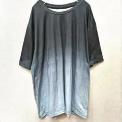 Tシャツ　レディース　黒　グレー　2XL　ゆったり
