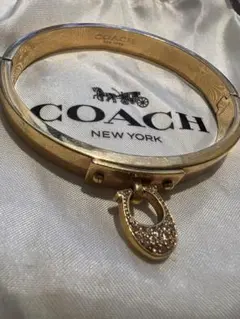 COACH ゴールド バングル ブレスレット
