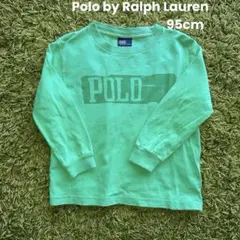 ベビー服　子供服　ラルフローレン　Tシャツ　グリーン　長袖Tシャツ　95cm