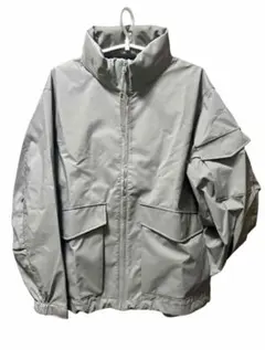 GU ウィンドプルーフスタンドカラーブルゾン　サイズM カーキ