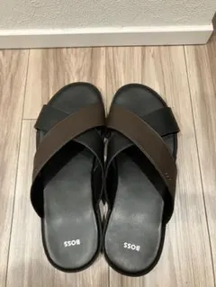 BOSSサンダル　新品　未使用　黒 楽天市場】ヒューゴ ボス（サンダル｜メンズ靴）：靴の通販