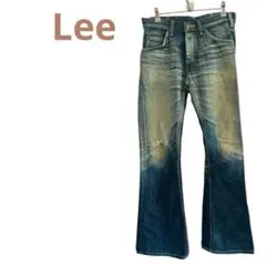 Lee ブーツカット　デニムパンツ　日本製　牛革　綿100 ヴィンテージ　26