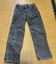 Levi's ダークブルーストレートジーンズ