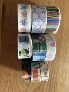 mt マスキングテープ 9個セット　まとめ売りのサムネイル