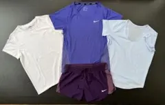 NIKE 他ランニングウェア 上下 レディース M まとめ売り