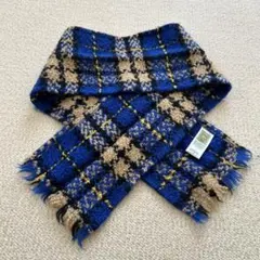 SALE⭐︎BRANIGAN WEAVERS チェック柄ウールマフラー