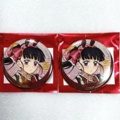 鬼滅の刃　干支2026　午年イベント　箔押し缶バッジ　【栗花落カナヲ】