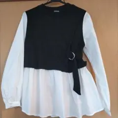 SPRAY PREMIUM レイヤード長袖トップス