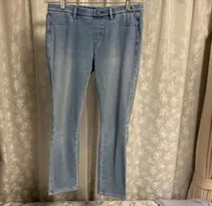 ユニクロ　デニム　ストレッチ　レギンスパンツ