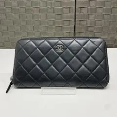 K*i様 CHANEL マトラッセ　ブラック キルティング 長財布