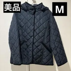 BEAMS HEART ネイビー キルティングジャケット M