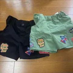 Little WEEKEND ハーフパンツ ズボン 2枚セット 120サイズ