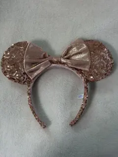 ミニー スパンコール カチューシャ