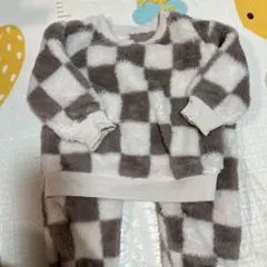 GAP チェック柄ベビーパジャマ 12-18ヶ月