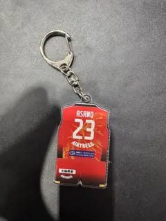 麻野七奈未　ユニフォームキーホルダー　デンソーエアリービーズ　日本代表