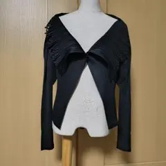 PLEATS PLEASE 長袖 カットソー ブラック ③のサムネイル