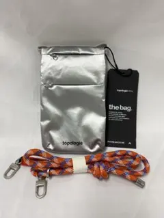 topologie トポロジー　ミニショルダーバッグ　シルバー