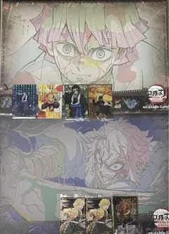 鬼滅の刃 ufotable ランチョンマット 一番くじ 銀だこ 獪岳 善逸