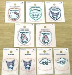 ふ*る様 サンリオキャラクターズ　ワッペン９枚セット②
